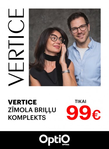 Vertice zīmola briļļu komplekts tikai 99 €