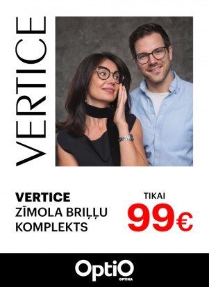 Vertice zīmola briļļu komplekts tikai 99 €